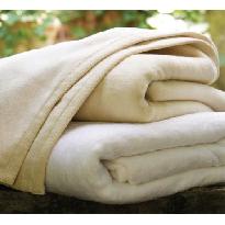Royal White Blankets