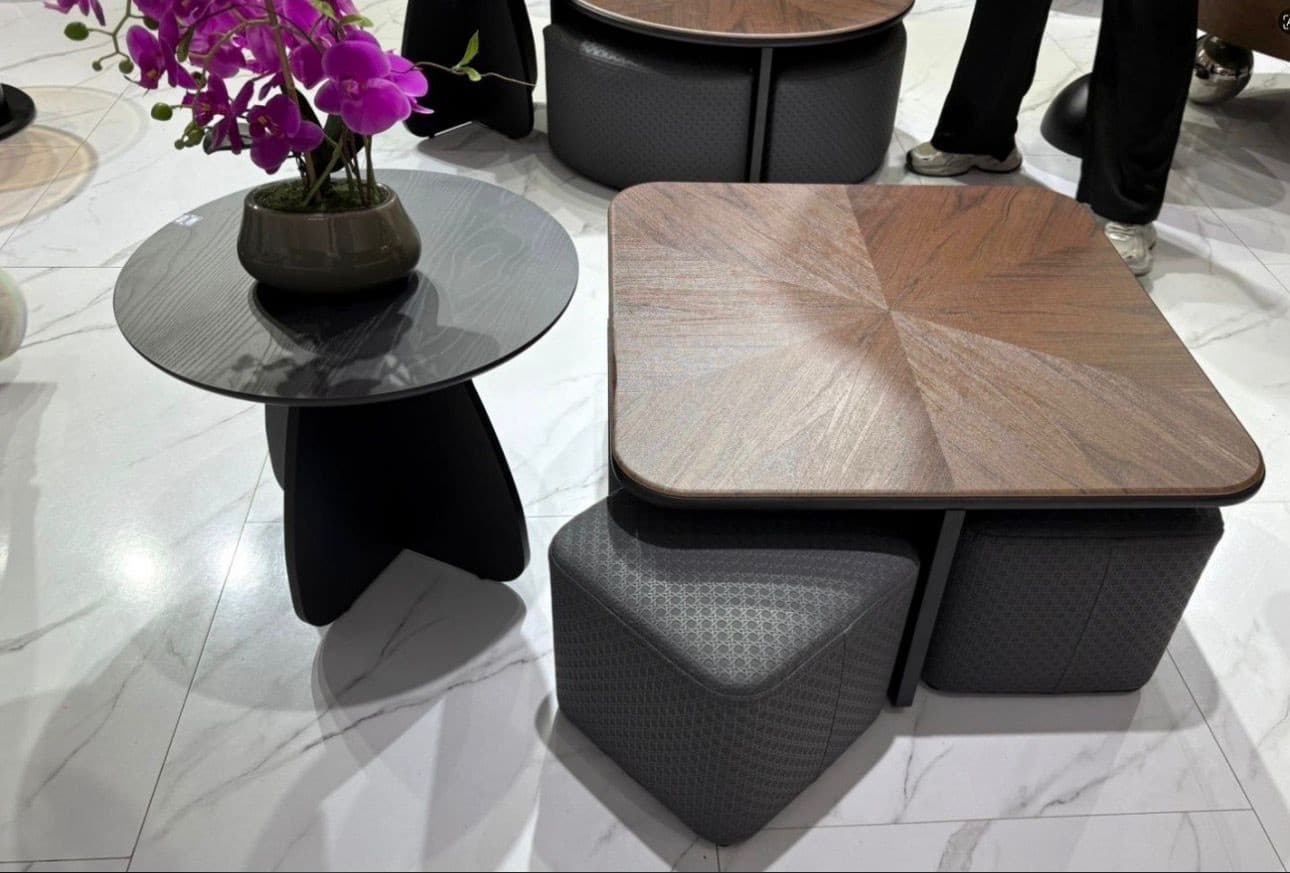 Modern Nesting Coffee Table Set