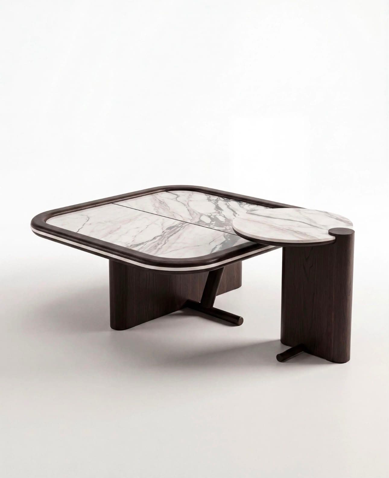 Marble Top Modern Center Table