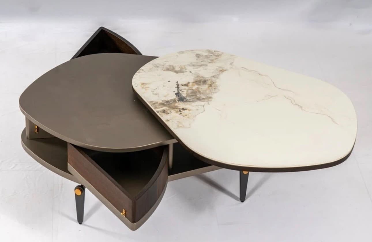 Luxe Lift-Top Storage Center Table