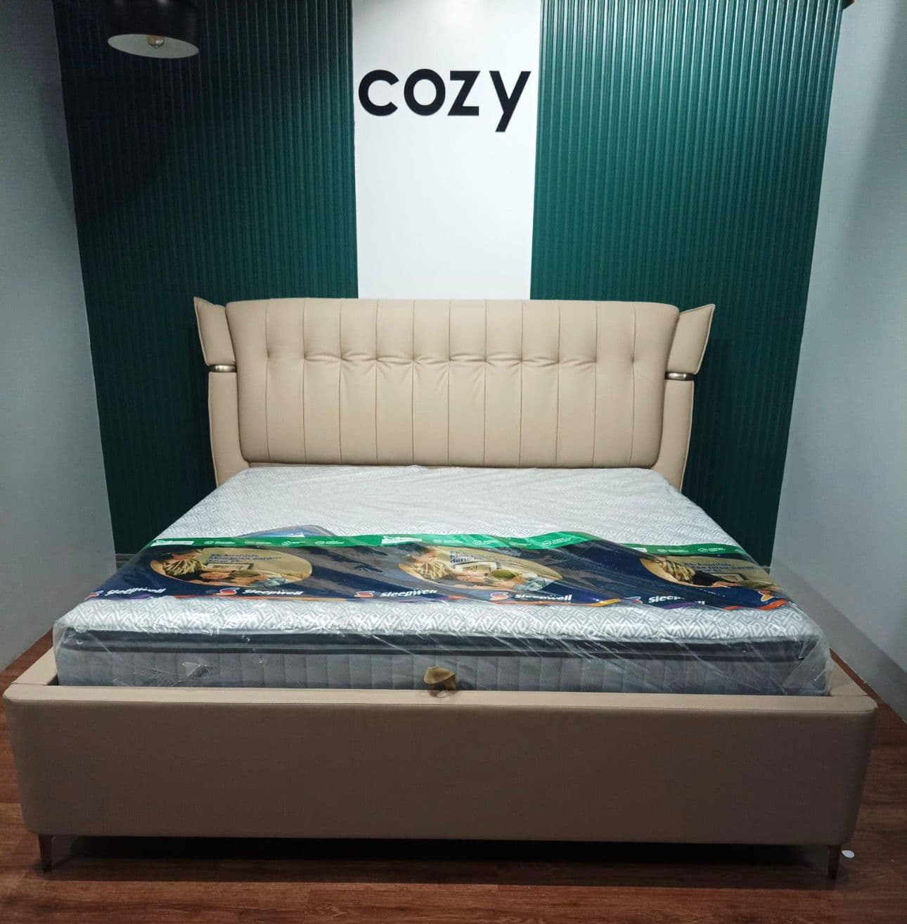 Cozy Tufted Upholstered Bed