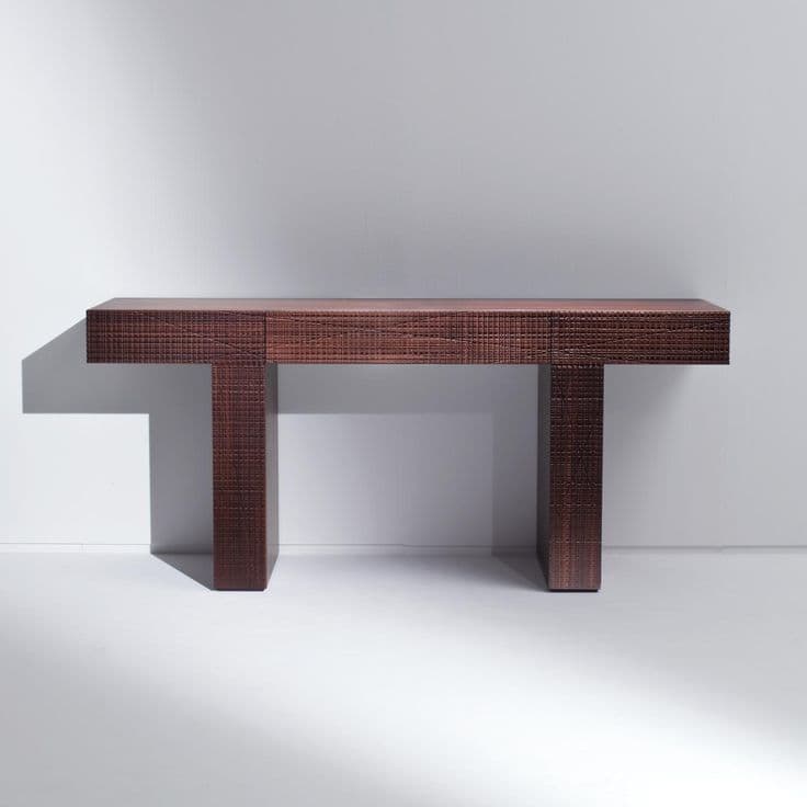 Carved console